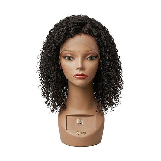 Kinky Curly Bob Wig - Black